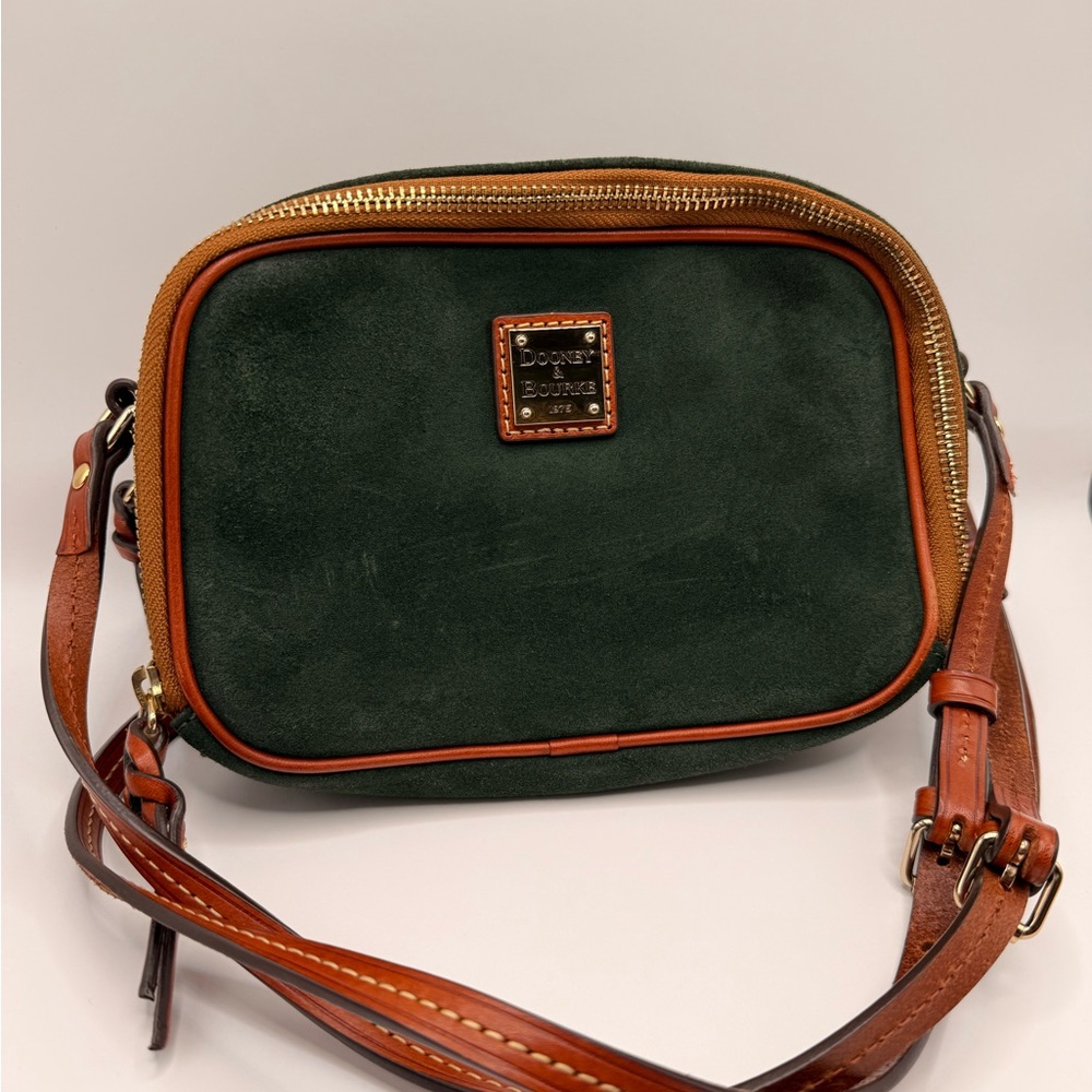 Dooney & Bourke Suede Sawyer Crossbody Bag